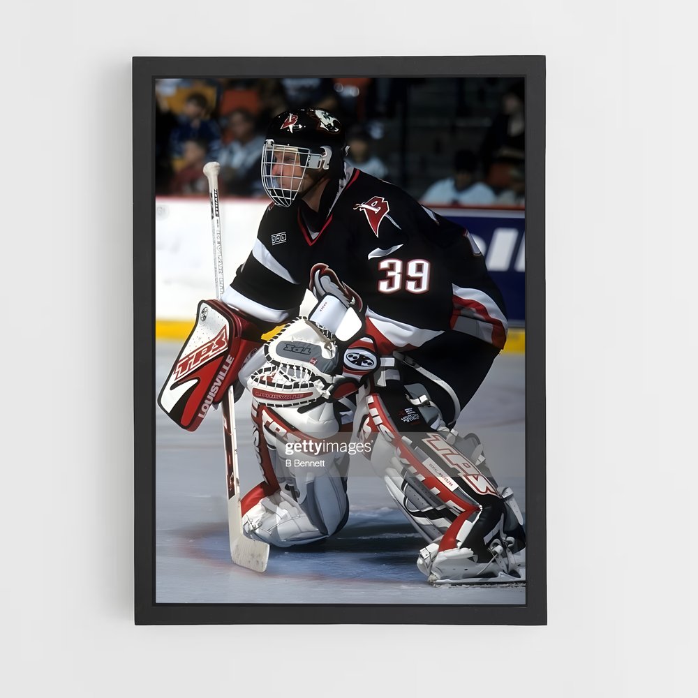 Poster Le Gardien de la Glace – affiche Hockey sur glace (vue 2)